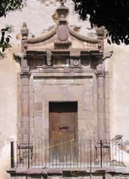 The principal entrance to the Mint.